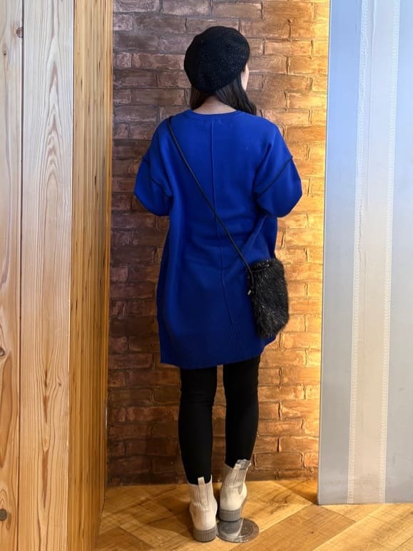 mieさんの「SHOO･LA･RUE｜【洗濯機可/S-LL】フィット感が心地よい ハイパーストレッチスキニー裏起毛」を使ったコーディネート