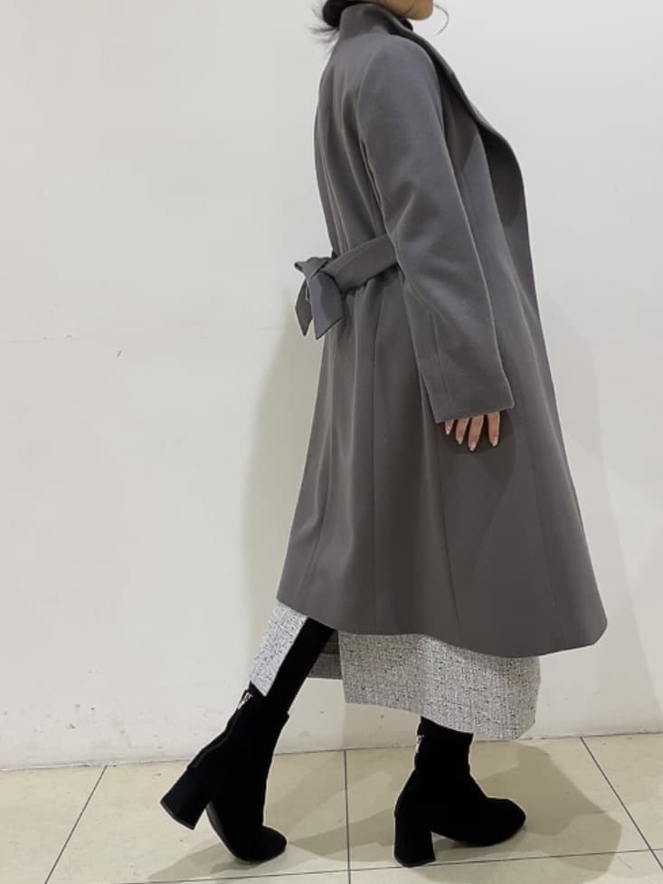 watanabeさんの「UNTITLED｜【洗える/細見え】ツイード ジャンパースカート」を使ったコーディネート