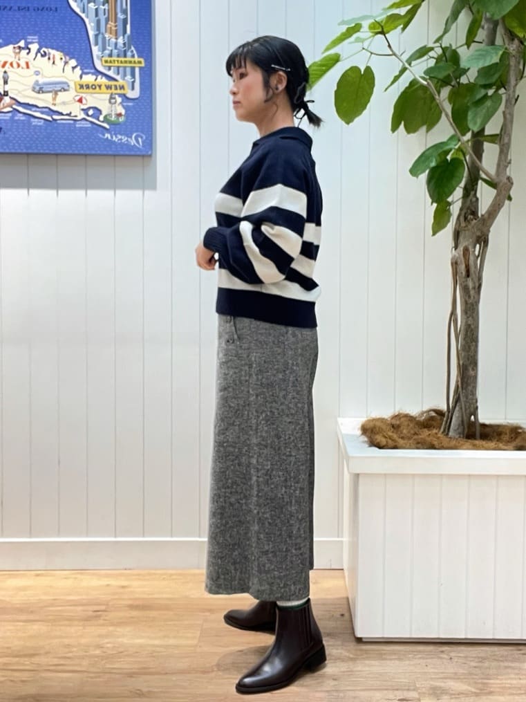 mikaさんの「Dessin｜【撥水・2WAY】ミュラーダウンコートミドル丈」を使ったコーディネート