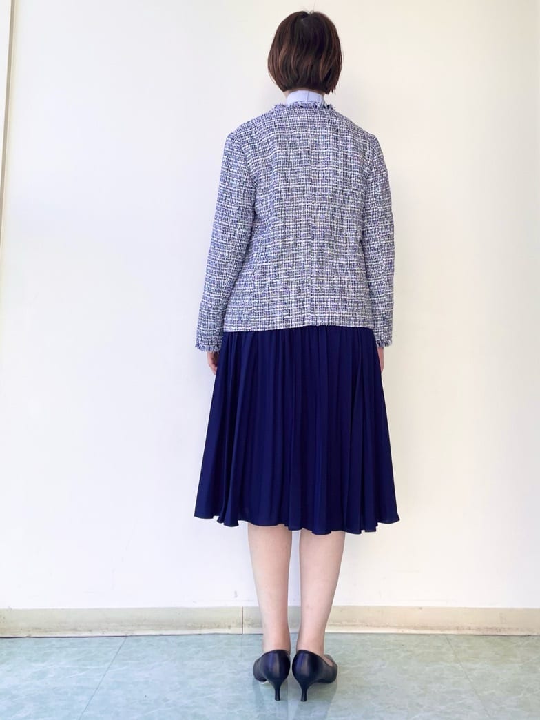aliceさんの「UNTITLED｜【仕事着/スーツ】ファンシーツイード ジャケット」を使ったコーディネート