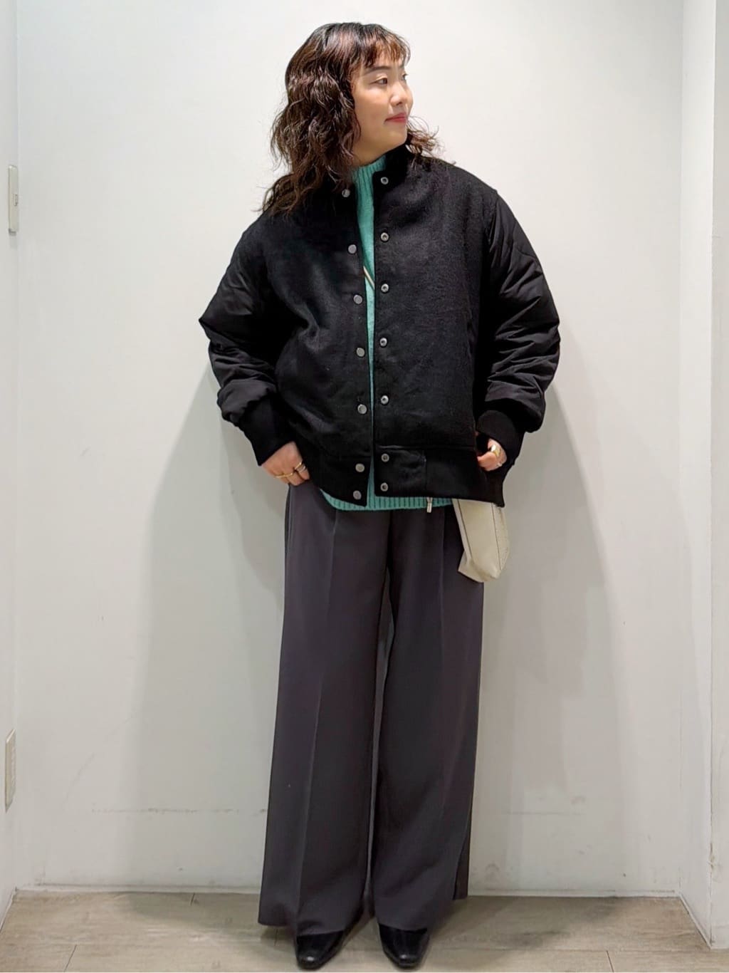 sumicaさんの「OPAQUE.CLIP｜《リバーシブル》キルティングブルゾン」を使ったコーディネート
