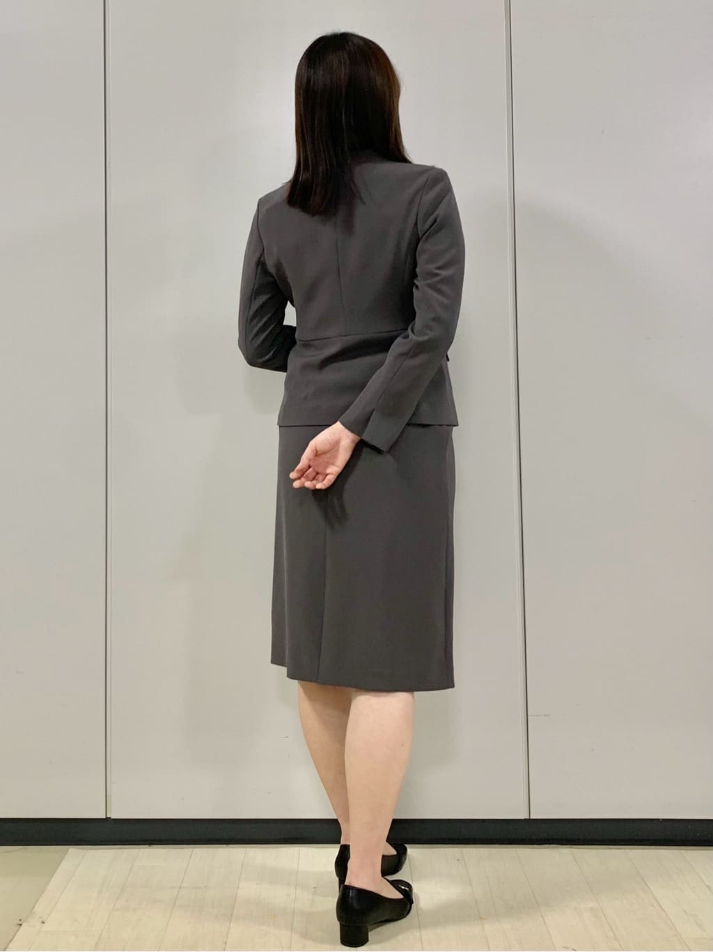 kasumiさんの「index｜ストレッチノーカラージャケット／セットアップ対応【洗濯機OK／防シワ／イージーアイロン】」を使ったコーディネート