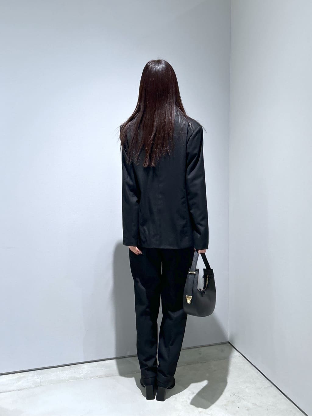 Renoさんの「INDIVI｜Comfy SET UP｜ダブルブレストジャケット【再入荷／セットアップ対応／通勤／カセット服】」を使ったコーディネート