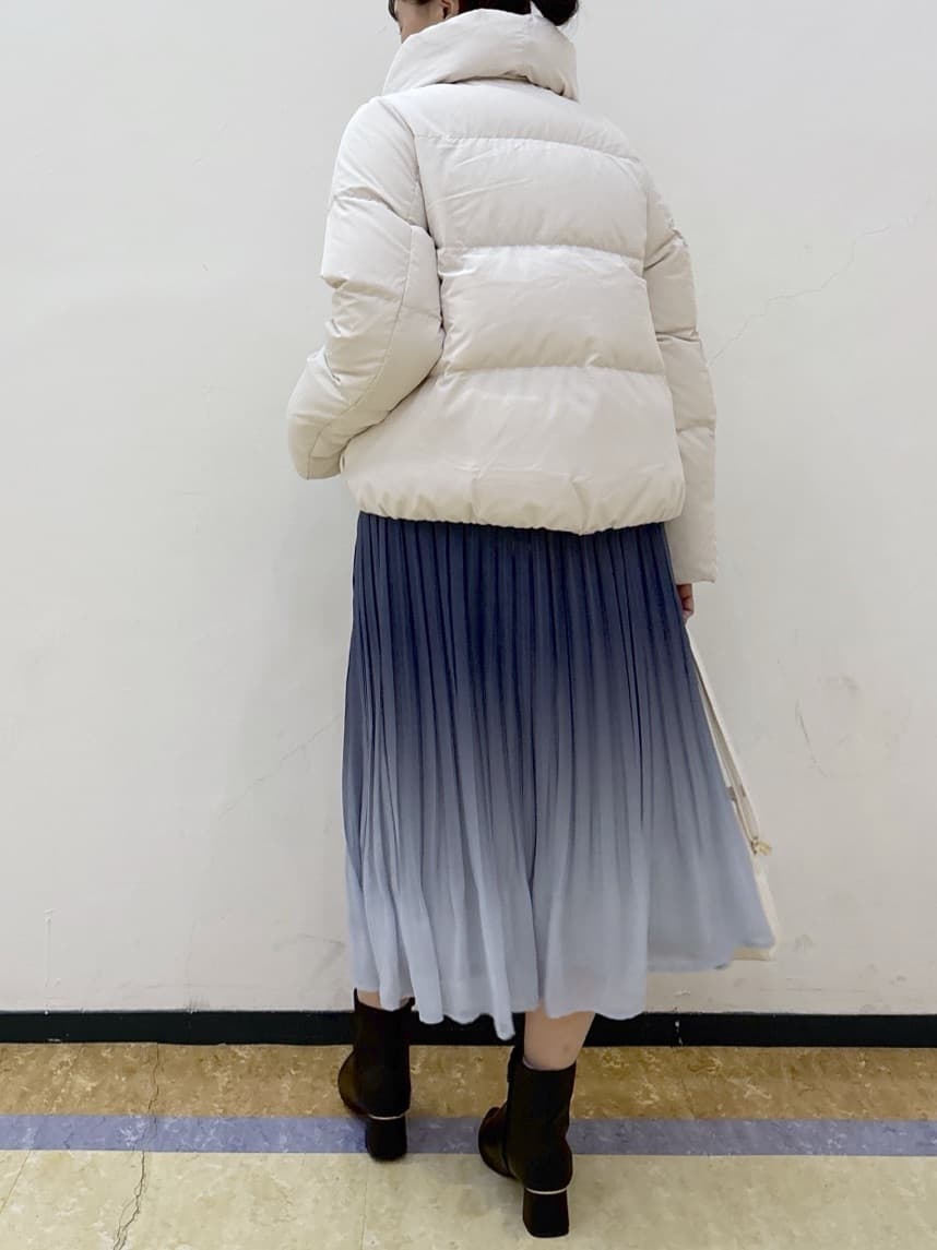 akariさんの「index｜KAWADAダウンショートコート【撥水／洗濯機OK／静電気防止裏地】《XS～LL》」を使ったコーディネート