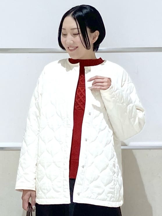 eriko さんの「Dessin｜メルトンジャージフレアスカート」を使ったコーディネート