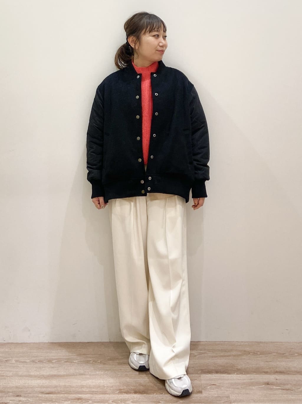 risayanさんの「OPAQUE.CLIP｜《リバーシブル》キルティングブルゾン」を使ったコーディネート