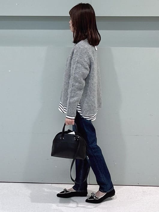 makiさんの「UNTITLED｜【ゆったり】アルパカ混シャギーニット」を使ったコーディネート