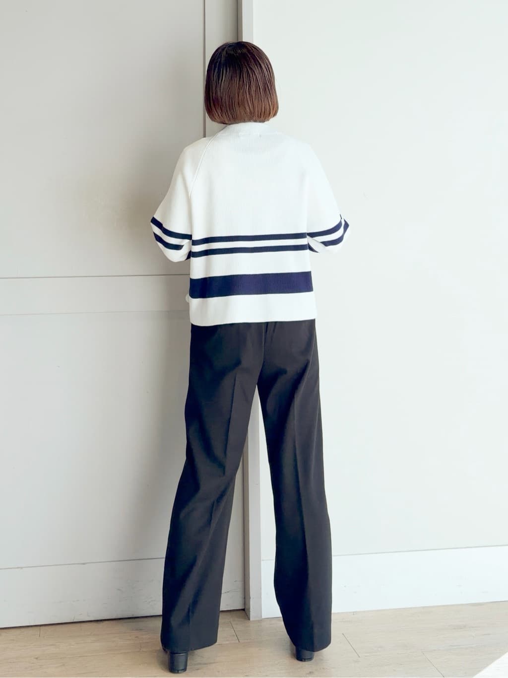 yamakoさんの「grove｜フロントビットカルゼワイドパンツ」を使ったコーディネート