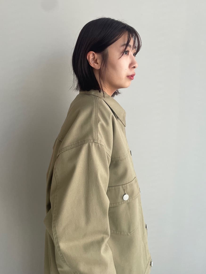 abeさんの「tk.TAKEO KIKUCHI｜【別注】Dickiesワークジャケット」を使ったコーディネート