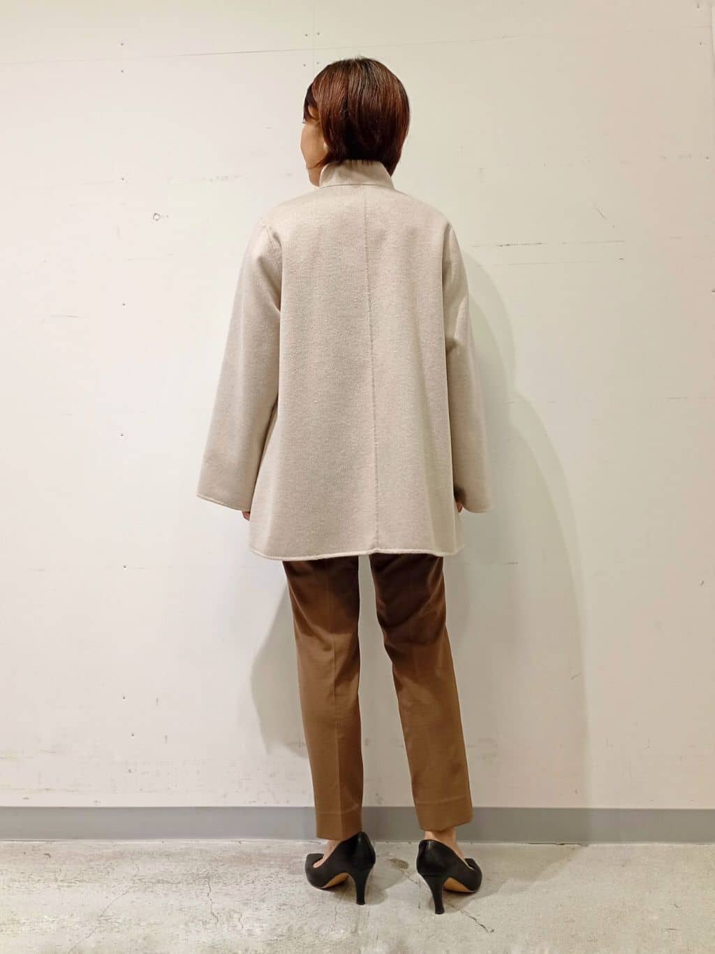 Kさんの「INDIVI｜【洗える／体型カバー】美シルエットニット」を使ったコーディネート
