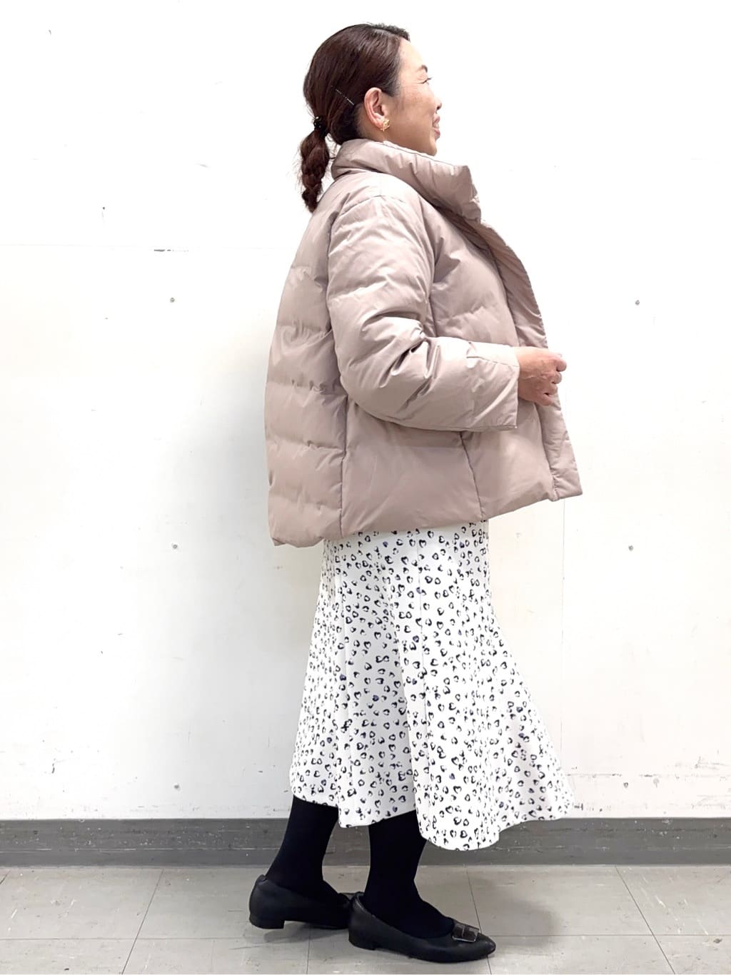 keiさんの「Reflect｜【すっきりシルエット】ショート丈ダウンコート」を使ったコーディネート