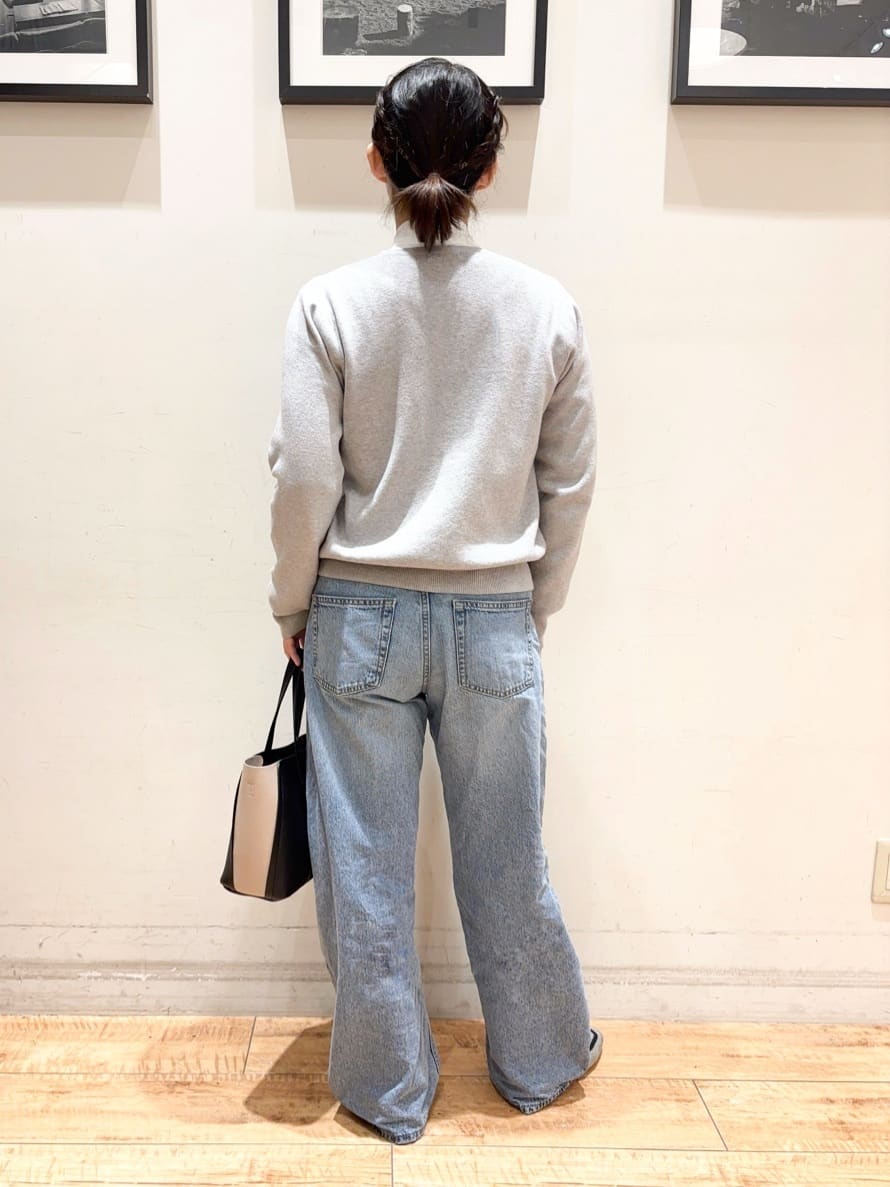 かふぇもか。さんの「SHOO･LA･RUE｜【洗える】ニットローファー」を使ったコーディネート