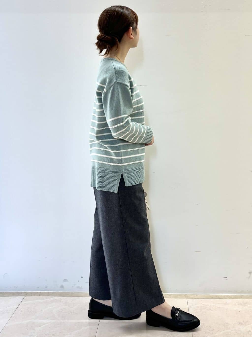 Satoさんの「Reflect｜【腰周りすっきり◎】ワイドクロップドパンツ」を使ったコーディネート