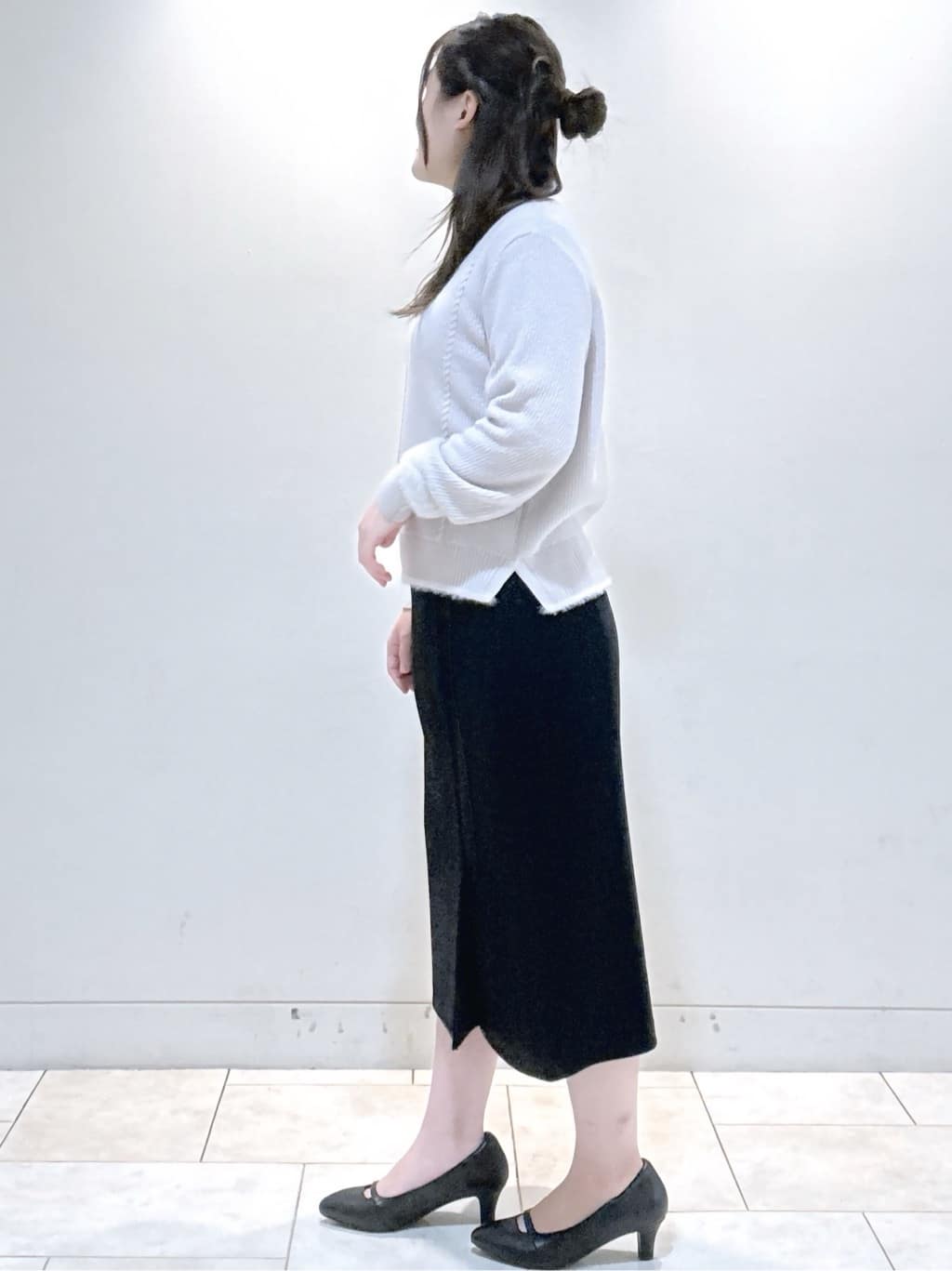 S&auml;K&iuml;さんの「Reflect｜【ほんのりラメ感◎】ケーブル柄ニット」を使ったコーディネート