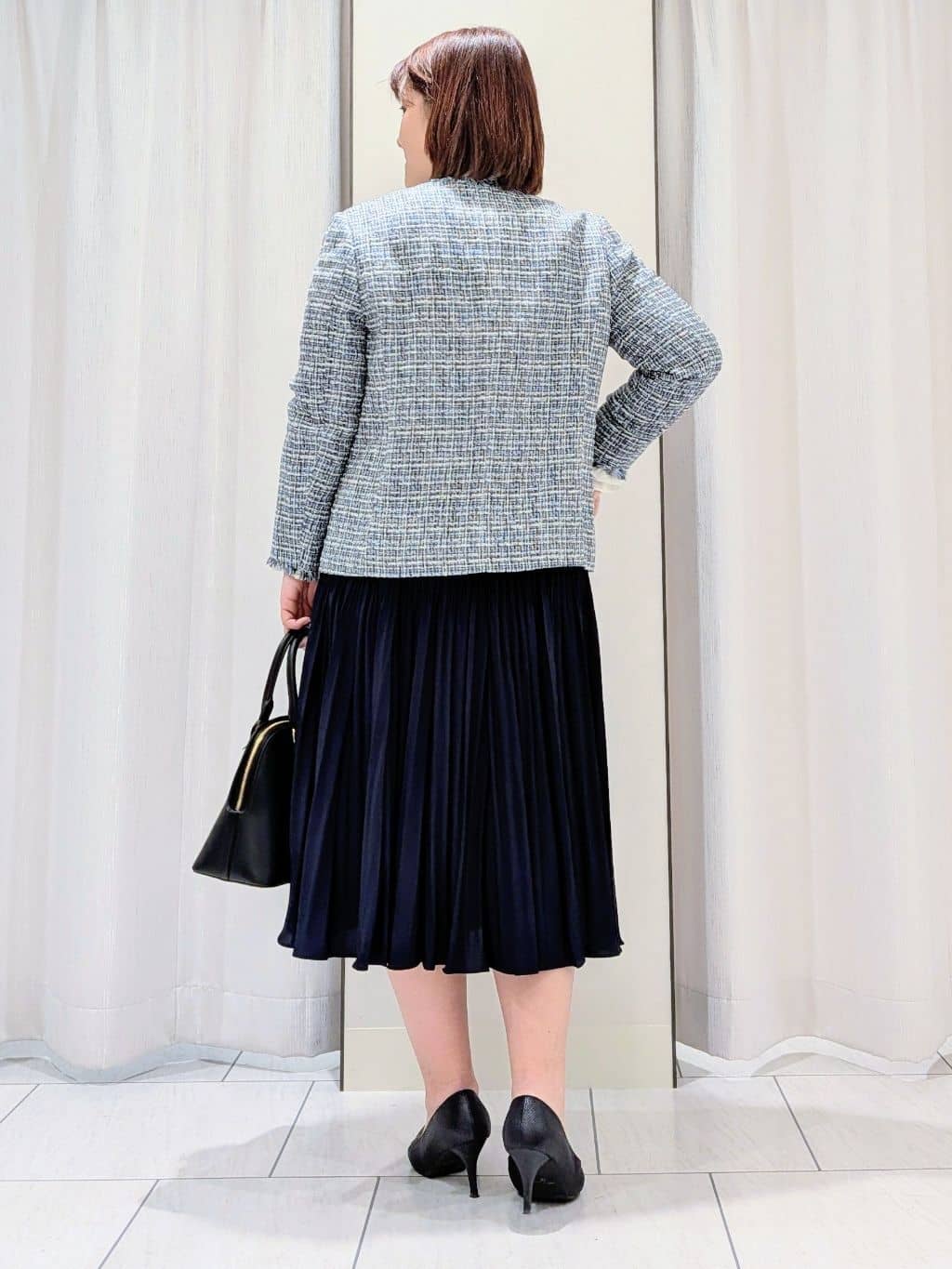Onumaさんの「UNTITLED｜【仕事着/スーツ】ファンシーツイード ジャケット」を使ったコーディネート