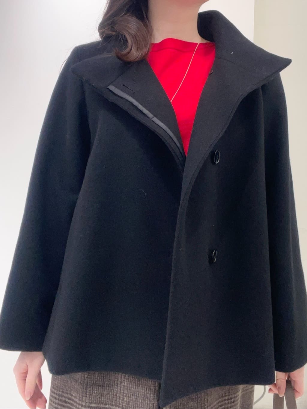 moeさんの「UNTITLED｜【アンサンブル可/洗える】シルクウールカシミヤ ドルマンスリーブニット」を使ったコーディネート