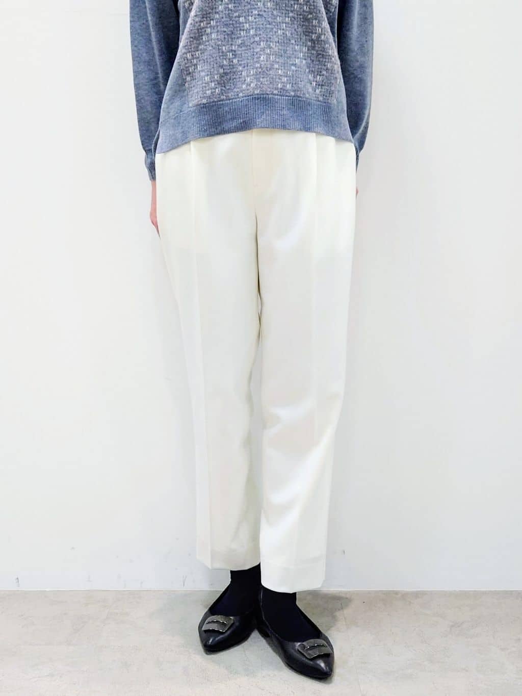 yoshiさんの「Reflect｜アーガイル柄ハイネックニット」を使ったコーディネート