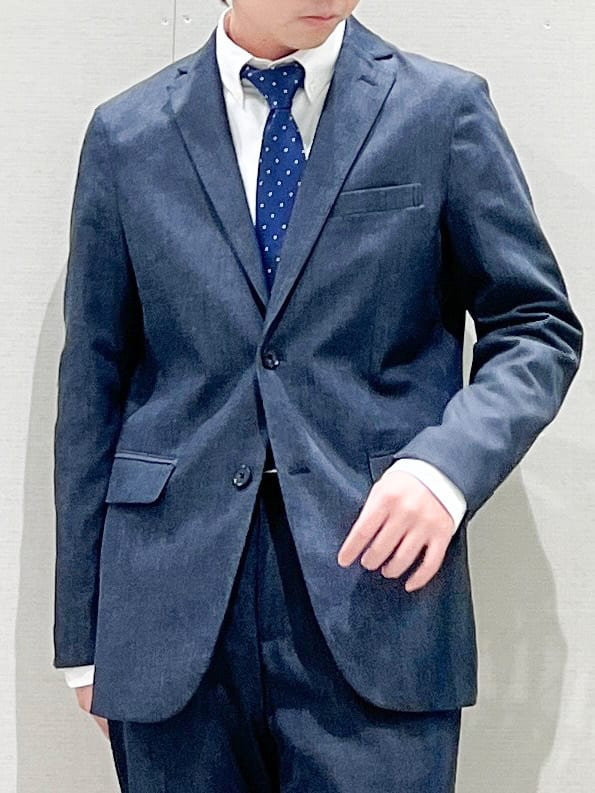 SHI-MAさんの「THE SHOP TK｜ライトエバーデニム ジャケット 洗濯機OK/ストレッチ/セットアップ可」を使ったコーディネート