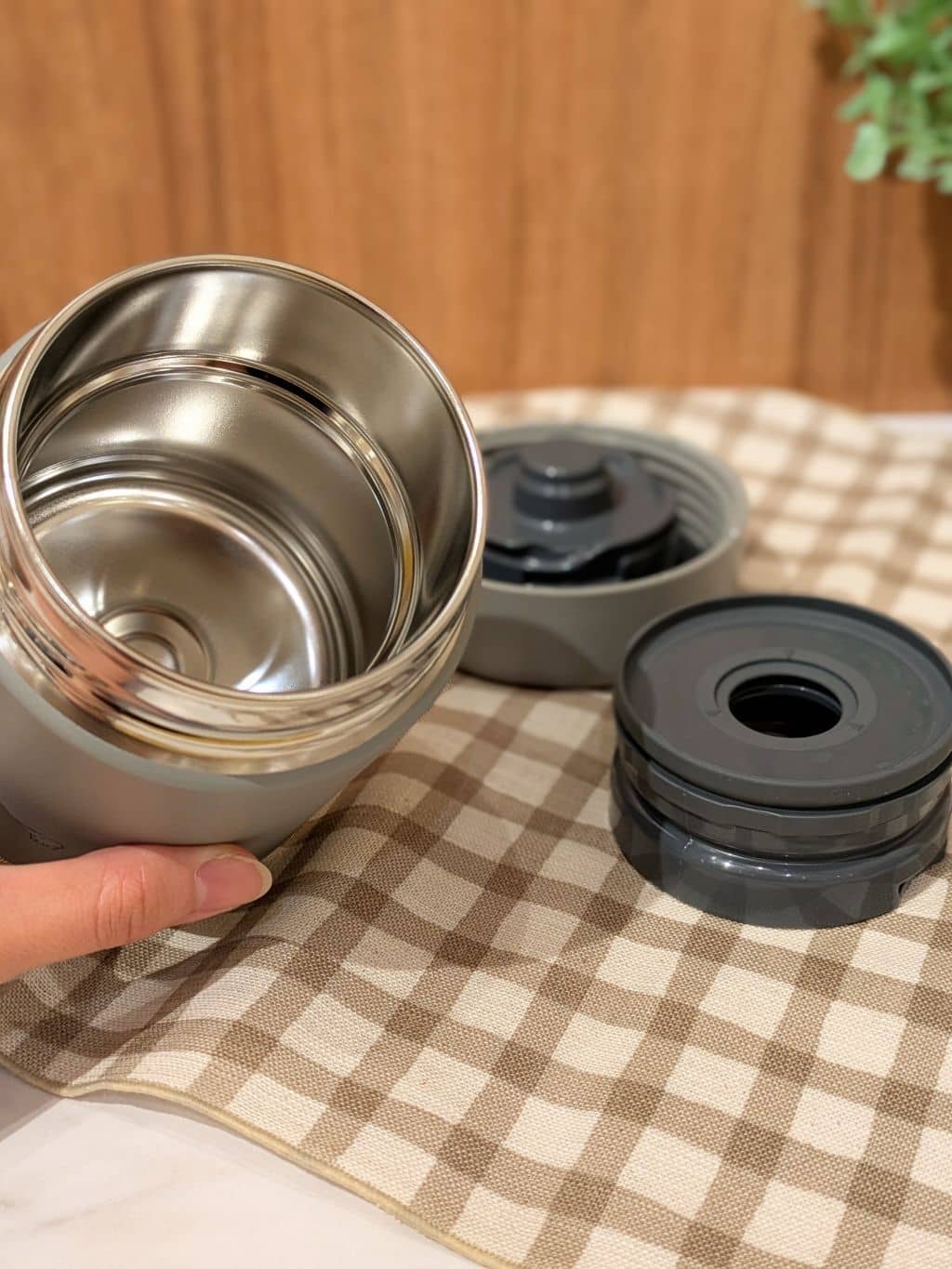 みなもさんの「212 KITCHEN STORE｜シームレスせん ステンレススープジャー 300ml BE ＜ZOJIRUSHI  象印＞」を使ったコーディネート