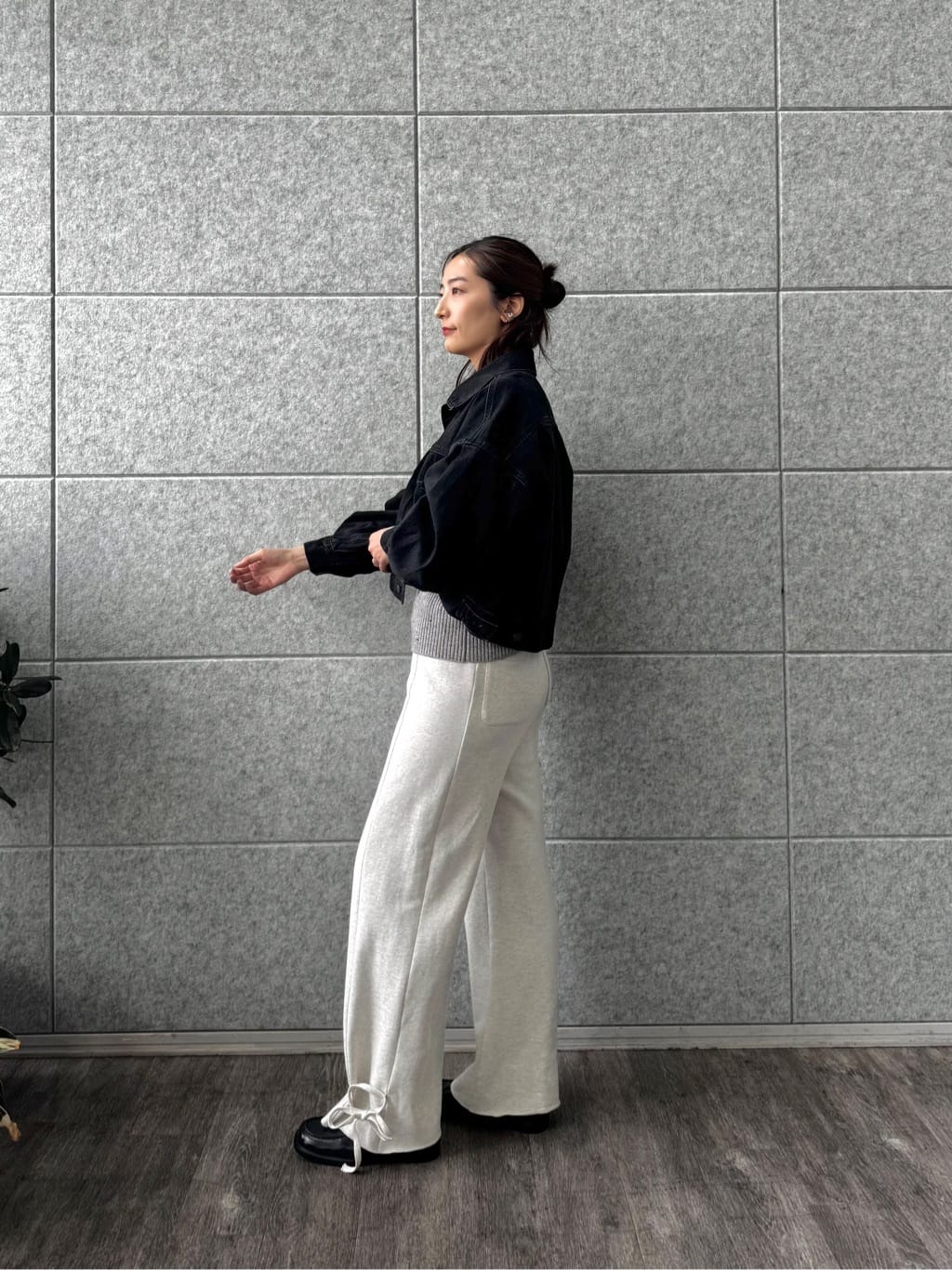 uchi__yamaさんの「CODE A｜puff cardigan」を使ったコーディネート