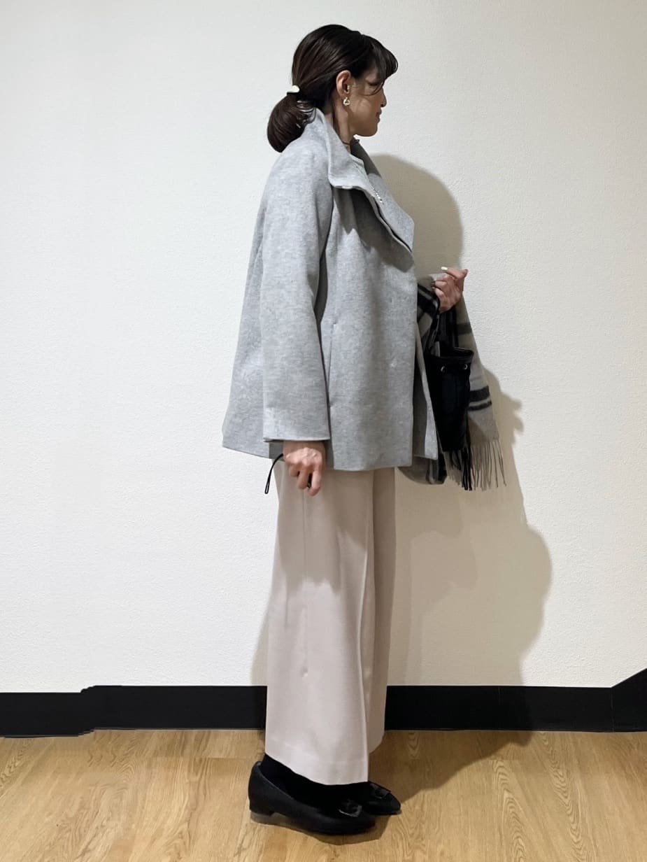 ayaさんの「Reflect｜【ゆったり着られる◎】ワイドリブニットプルオーバー」を使ったコーディネート