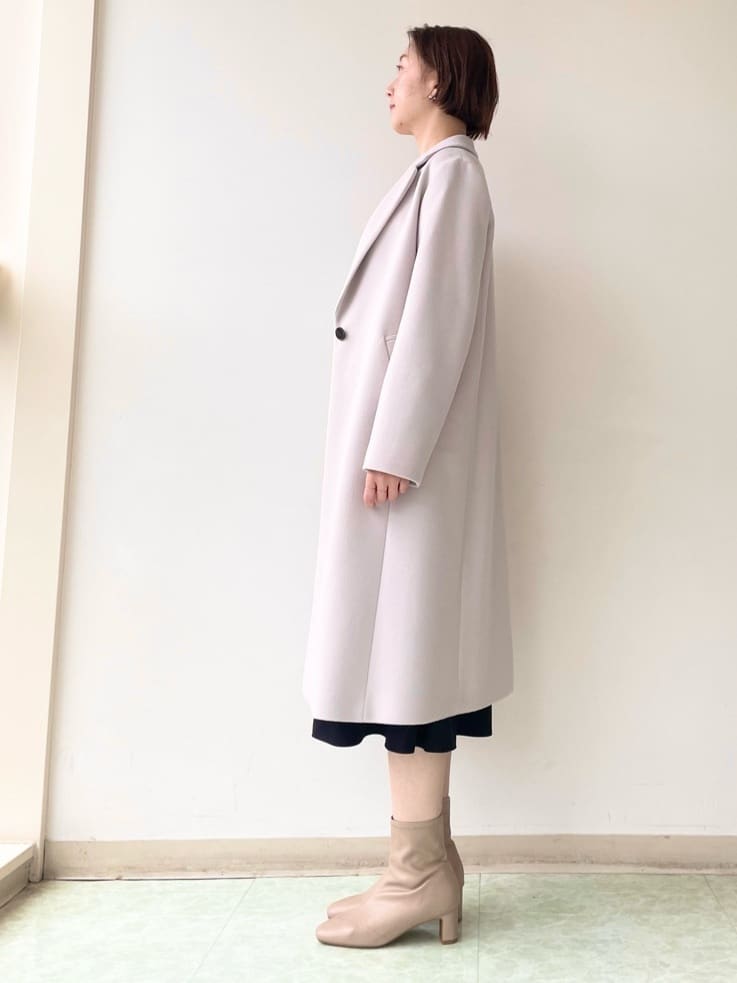 aliceさんの「UNTITLED｜【スタイリッシュ／オンオフ兼用】ウールチェスターコート」を使ったコーディネート