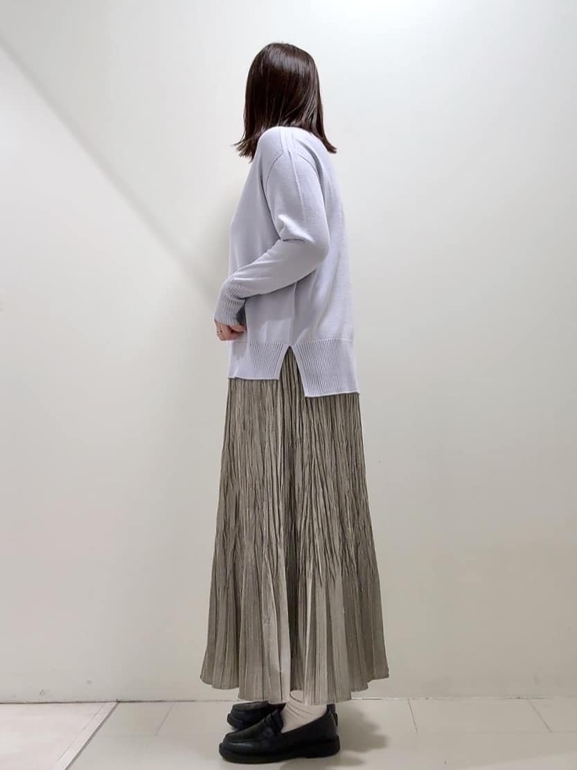 YUIさんの「UNTITLED｜【はっ水機能/フード取り外し可】ミディダウンコート」を使ったコーディネート