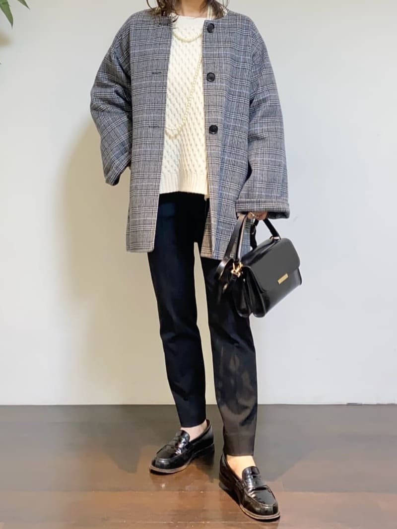 tomoさんの「UNTITLED｜【TORRAZZO DONNA】ドッキングニットトップス」を使ったコーディネート