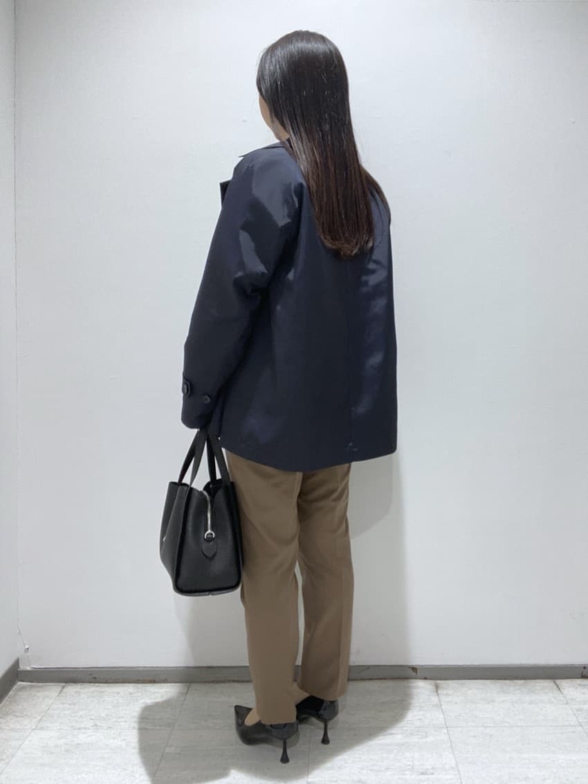 meiさんの「INDIVI｜【洗える／SETUP可能】ジャカードボートネックニット」を使ったコーディネート