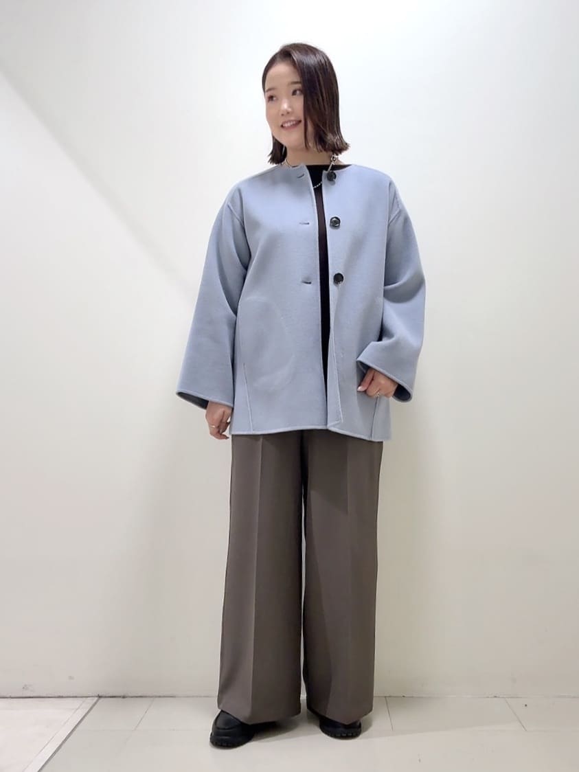 YUIさんの「UNTITLED｜【ミディ丈/軽やか】セミラグランリバー コート」を使ったコーディネート