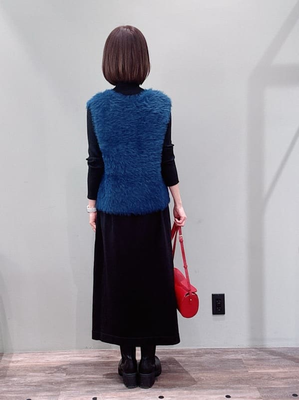 Satoさんの「Dessin｜メタルワントップネックレス」を使ったコーディネート