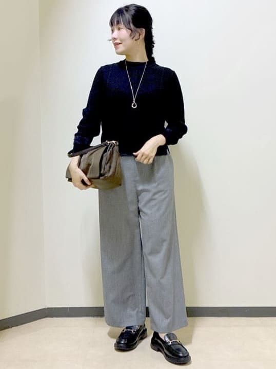  beni_gingerさんの「Reflect｜【ほんのりラメ感◎】ケーブル柄ニット」を使ったコーディネート