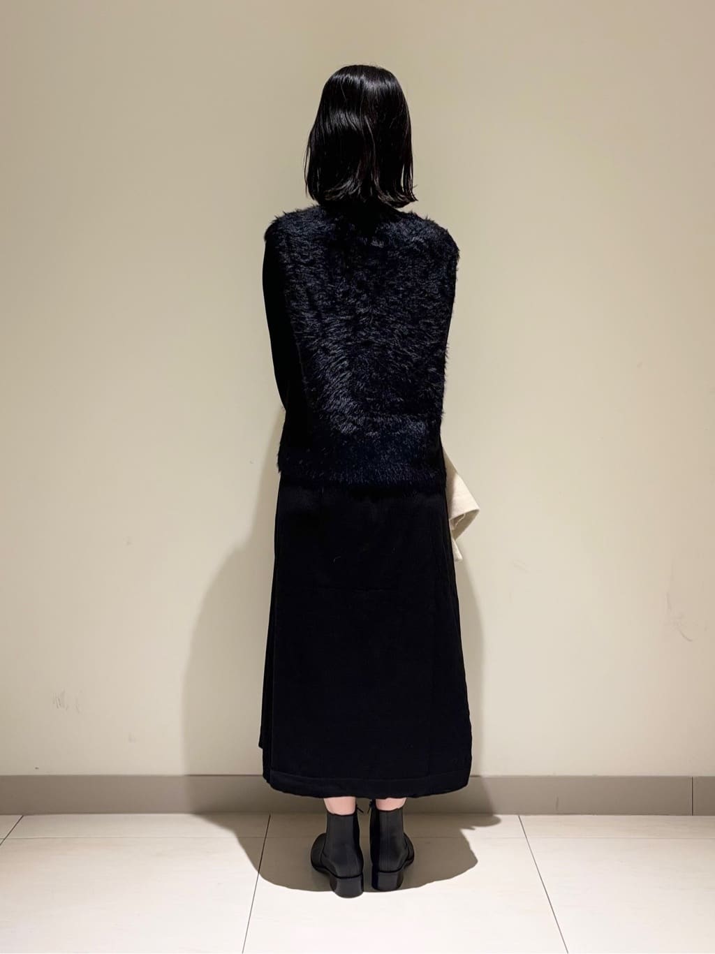 mayuさんの「Dessin｜ウール混クルーネックコート」を使ったコーディネート