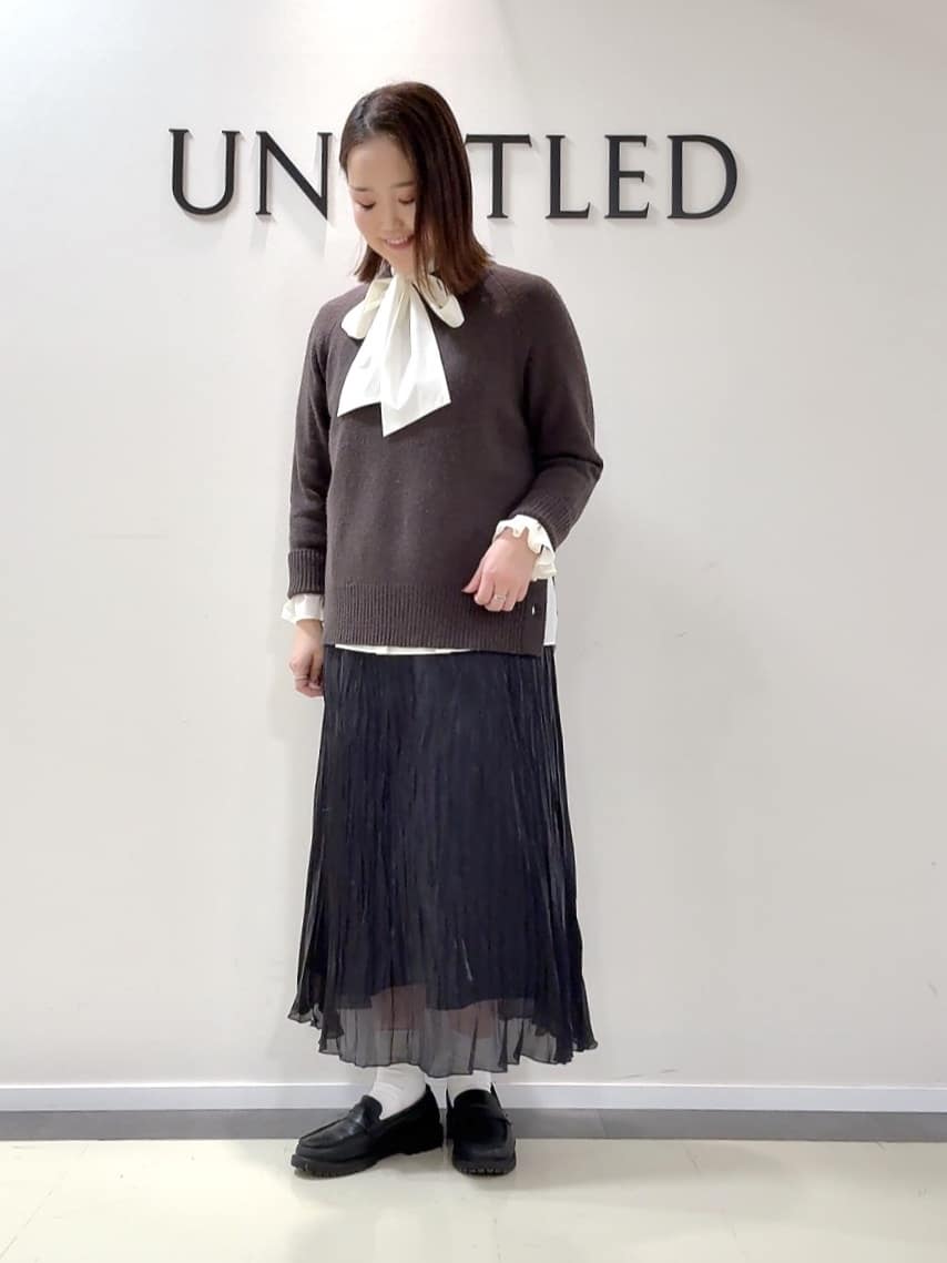 YUIさんの「UNTITLED｜【エレガントジャケット/アウター】イタリアンシャギーPコート」を使ったコーディネート