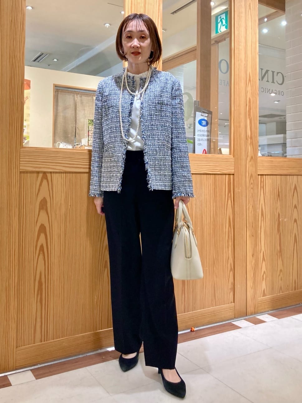 ゆうさんの「UNTITLED｜【仕事着/スーツ】ファンシーツイード ジャケット」を使ったコーディネート
