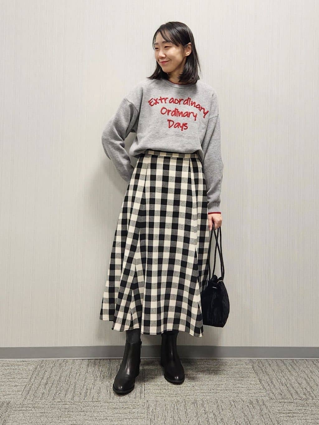 naraさんの「Dessin｜【撥水・2WAY】ミュラーダウンコートミドル丈」を使ったコーディネート