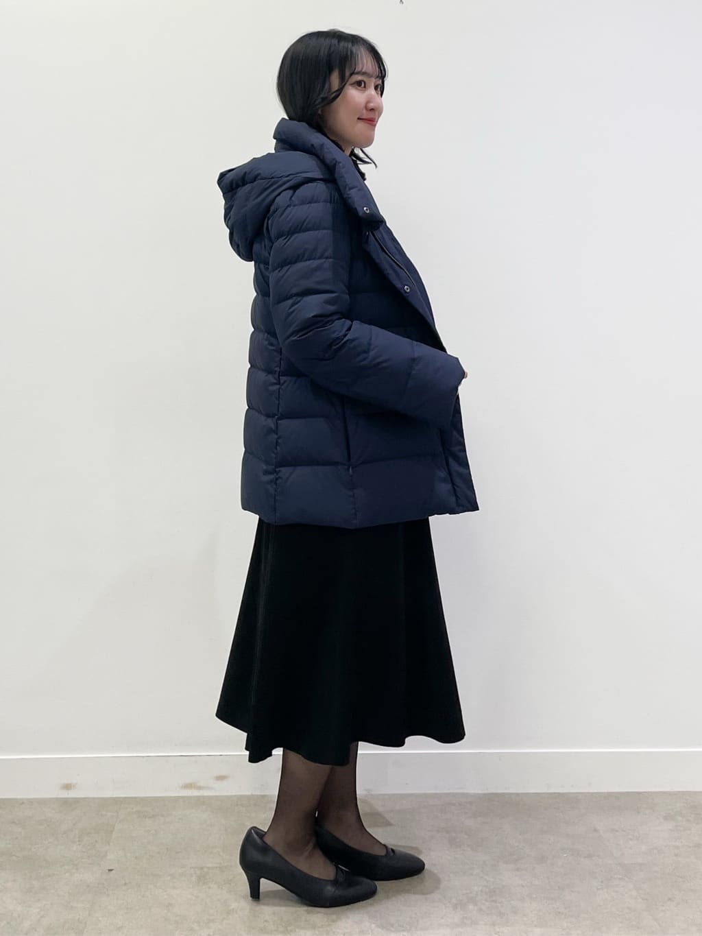 yukariさんの「Reflect｜【SS-4Lサイズ】フーデッドミドルダウンコート」を使ったコーディネート