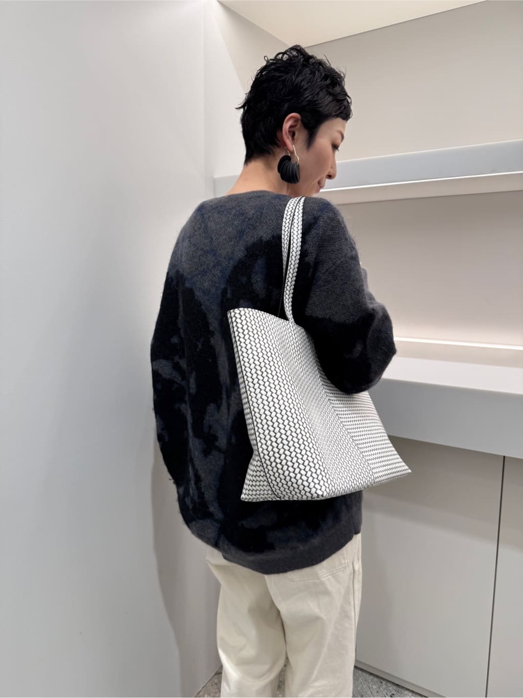 Kさんの「HIROKO HAYASHI｜OTTICA（オッティカ）トートバッグ」を使ったコーディネート