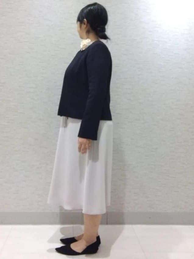 sakoさんの「Reflect｜【SS-4Lサイズ／フォーマル／セットアップ可】ツイードジャケット」を使ったコーディネート