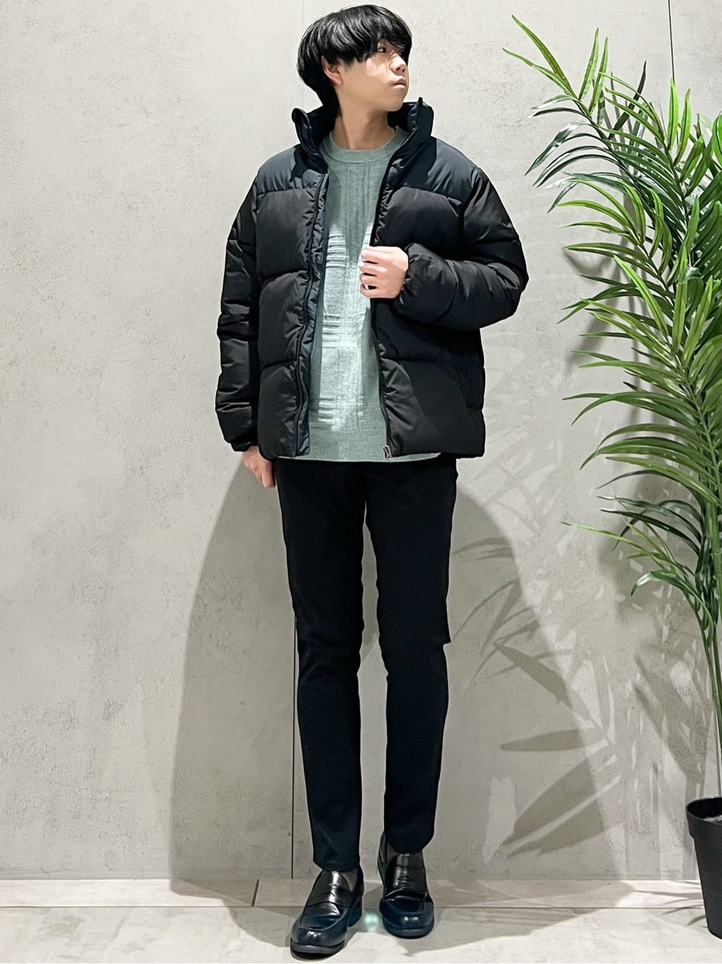 SHI-MAさんの「THE SHOP TK｜【撥水/洗濯機可】寒い季節でも快適 中綿スタンドブルゾン」を使ったコーディネート