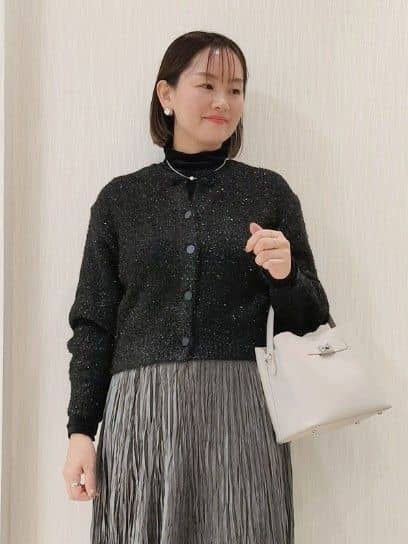 naokoさんの「UNTITLED｜【着回しが効く／オンオフアウター】ウールショートコート」を使ったコーディネート