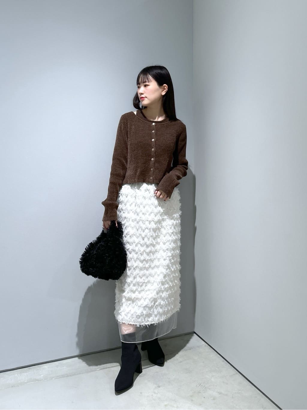 Renoさんの「INDIVI｜【オケージョン／セレモニー】フリンジタイトスカート」を使ったコーディネート