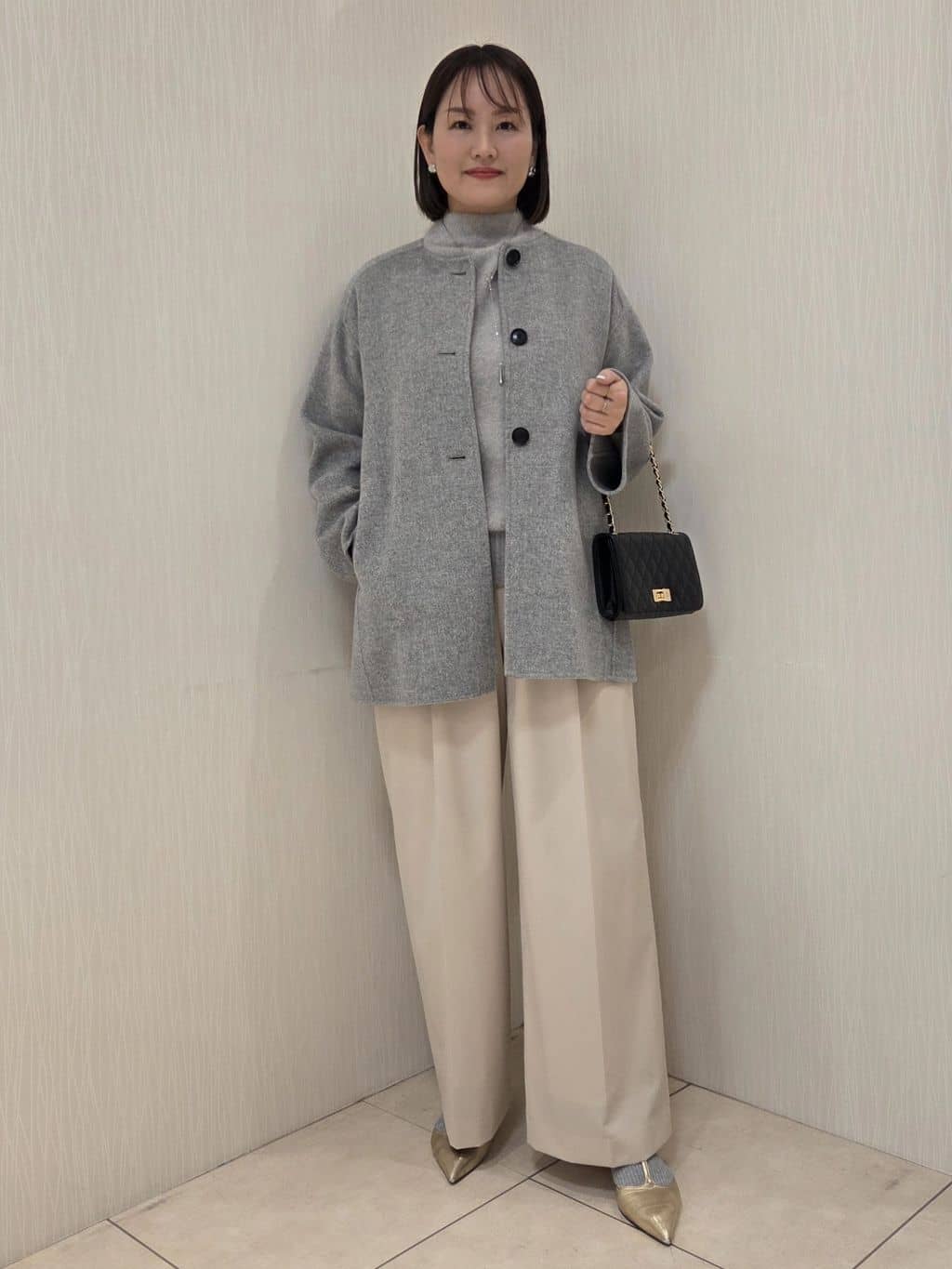naokoさんの「UNTITLED｜【ミディ丈/軽やか】セミラグランリバー コート」を使ったコーディネート