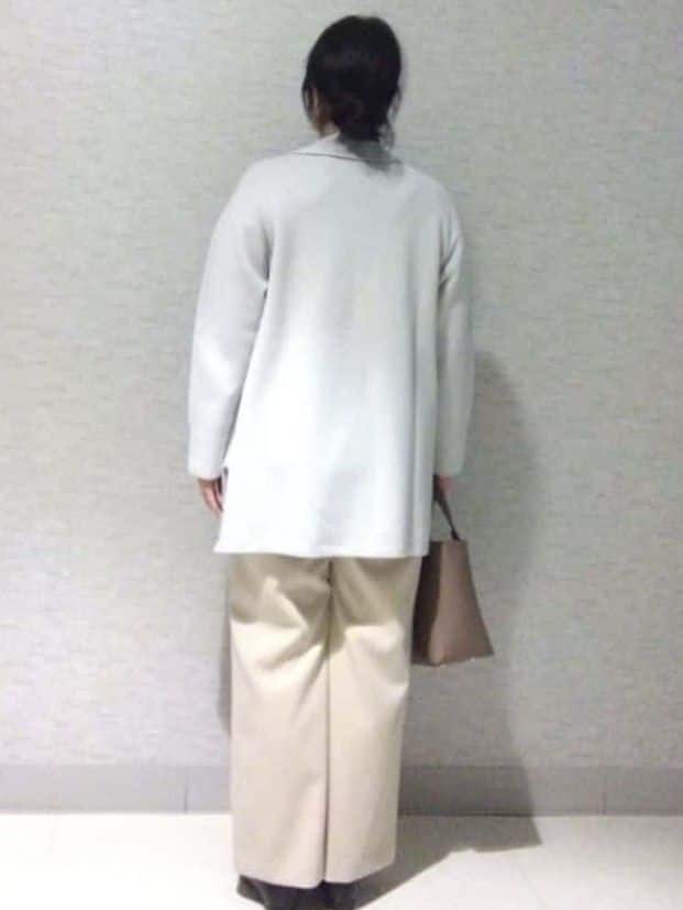 sakoさんの「Reflect｜【パンツ合わせにぴったり◎】ゆったりオフボディニット」を使ったコーディネート