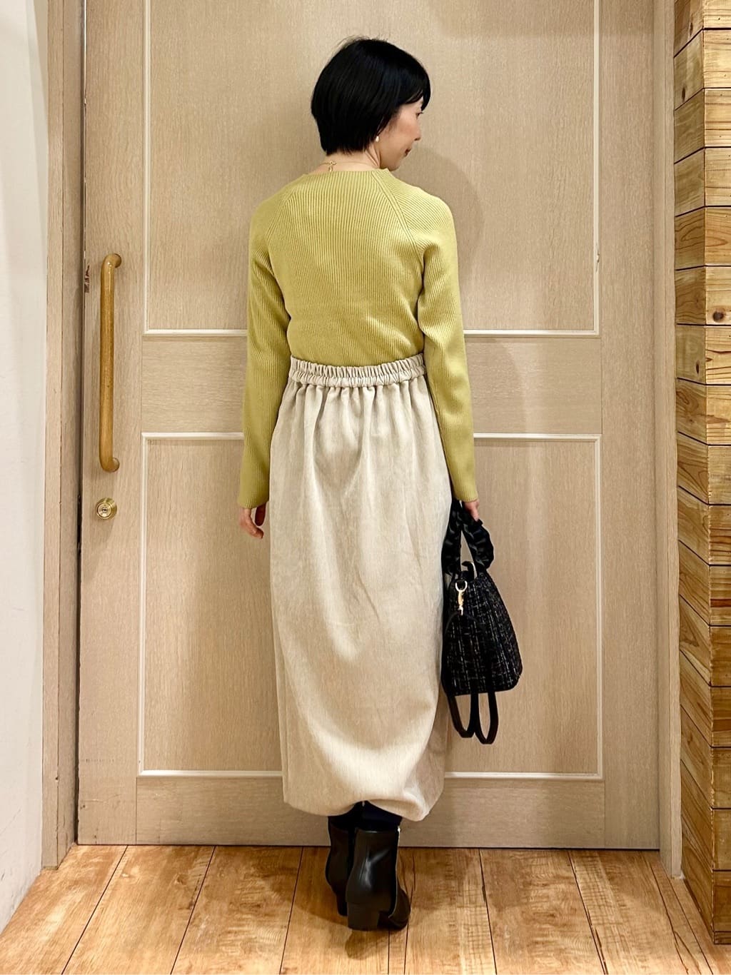 ちぐささんの「SHOO･LA･RUE｜【セレモニー】とばしパヴェネックレス」を使ったコーディネート