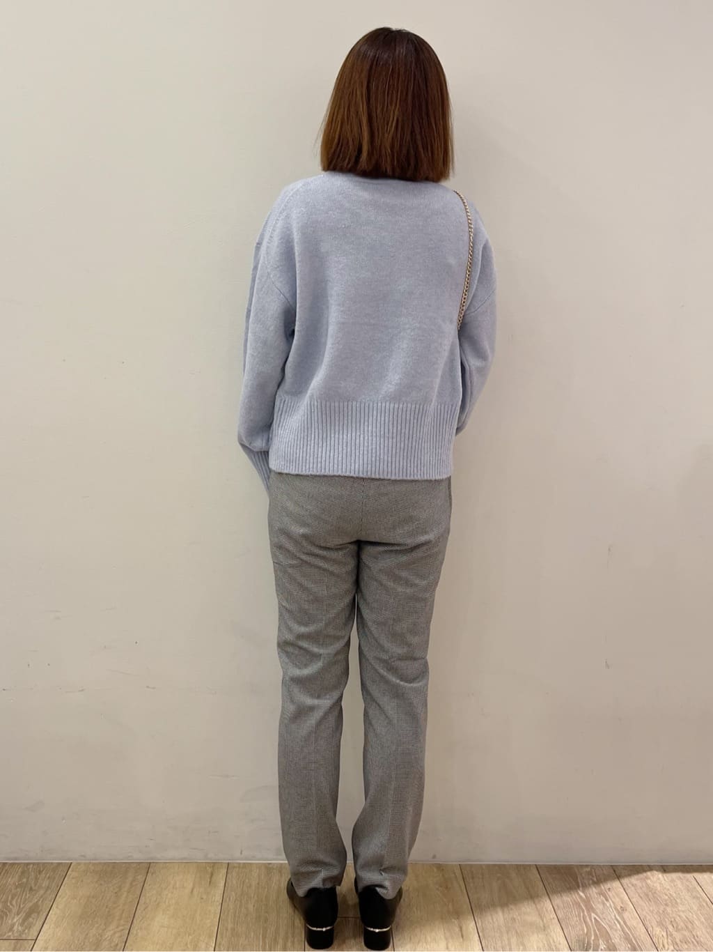 kcさんの「OPAQUE.CLIP｜ウォームストレッチテーパードパンツ【洗濯機OK／防シワ／吸湿発熱】《XS～3L》」を使ったコーディネート