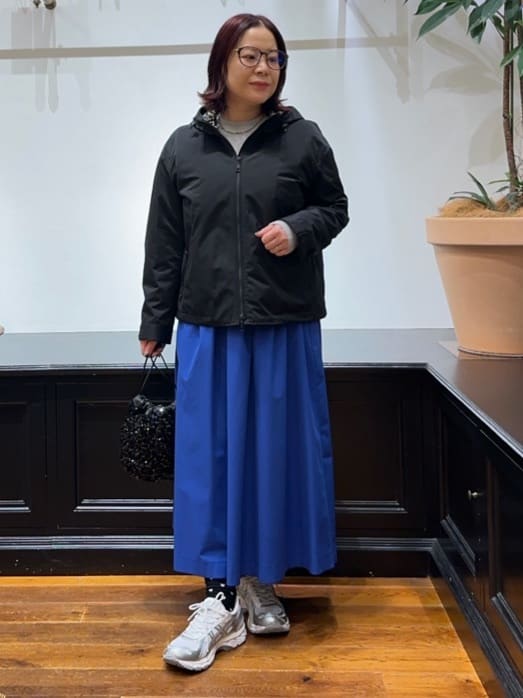 Asamiさんの「DRESSTERIOR｜【ウォッシャブル/撥水素材】撥水ツイル マウンテンパーカー」を使ったコーディネート