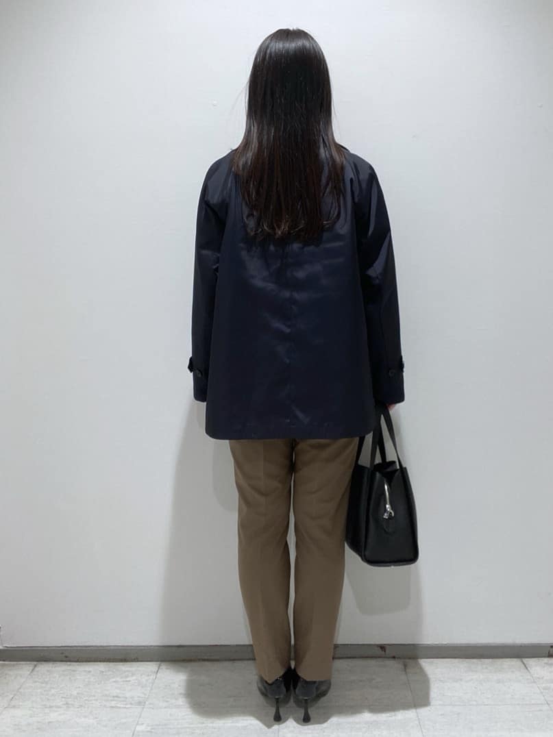 meiさんの「INDIVI｜【洗える／SETUP可能】ジャカードボートネックニット」を使ったコーディネート
