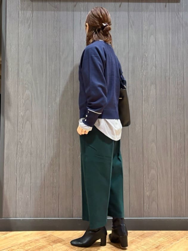 meiさんの「SHOO･LA･RUE｜【洗濯機可/S-LL】きちんと見えする あったか裏起毛ガウチョパンツ」を使ったコーディネート