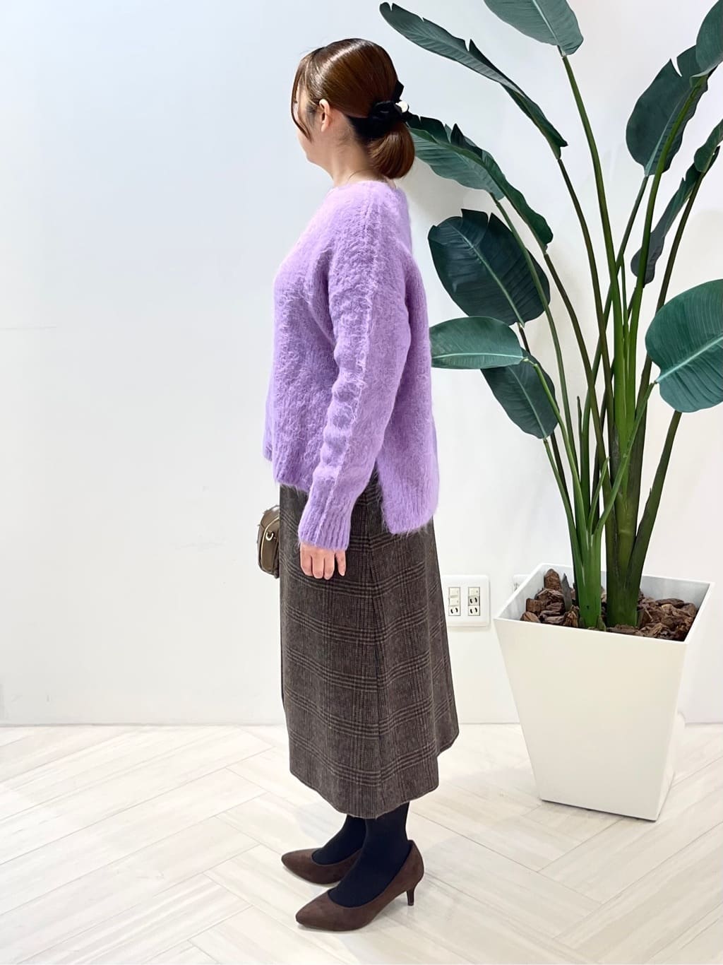 Tomoさんの「UNTITLED｜【ゆったり】アルパカ混シャギーニット」を使ったコーディネート